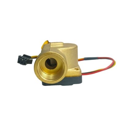 Water Flow Sensor (Sea) YF-B26 Flowmeter G1/2 1-30L/min 4.5-18V Brass - 5