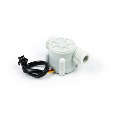 Water Flow Sensor (Sea) YF-S201 Flowmeter G1/2 1-30L/Min White 5-24V - 4