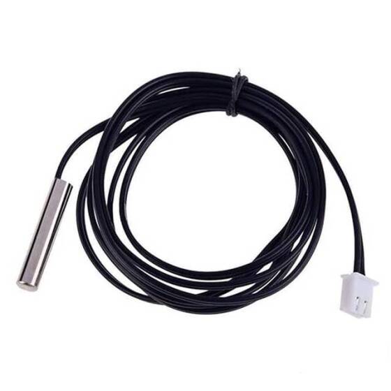 Waterproof 5M NTC Thermistor Temperature Sensor 10K B3950 Probe 5x25mm With XH2.54-2P Terminal - 2
