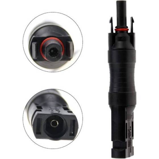 Waterproof MC4 15A PV Diode Solar Connector - 4