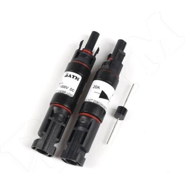 Waterproof MC4 20A PV Diode Solar Connector - 1