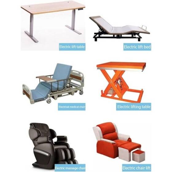 Waterproof Stroke Length 200mm 12mm/S 700N DC12V Linear Actuator High Thrust Telescopic Rod - 4