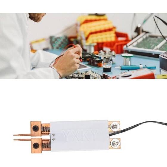 White DIY Integrated Spot Welding Pen Spot-Welding Machine - 2