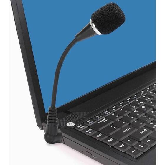 White High Quality Mini 3.5mm Microphone - 2