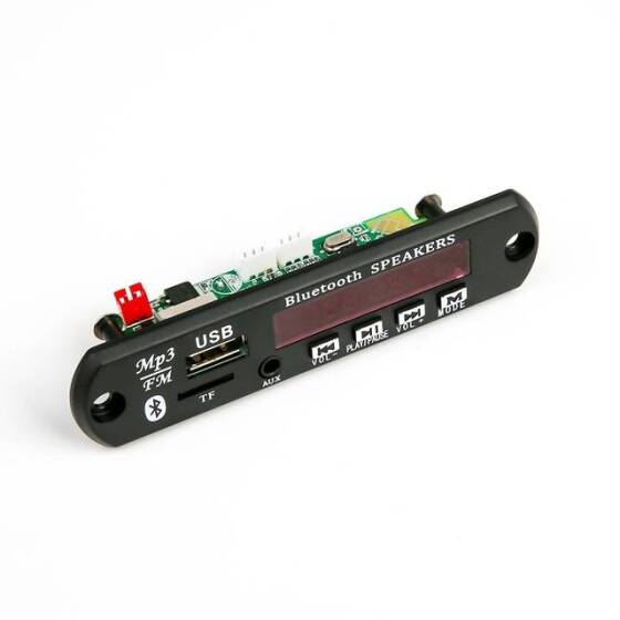 Wireless Bluetooth Audio Receiver Board - MP3 Decoder Board (With Battery) - 4