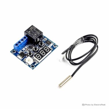 WX-101W DC12VDigital Led Temperature Thermostat Control Switch Board With NTC Probe Cable 20cm - 3