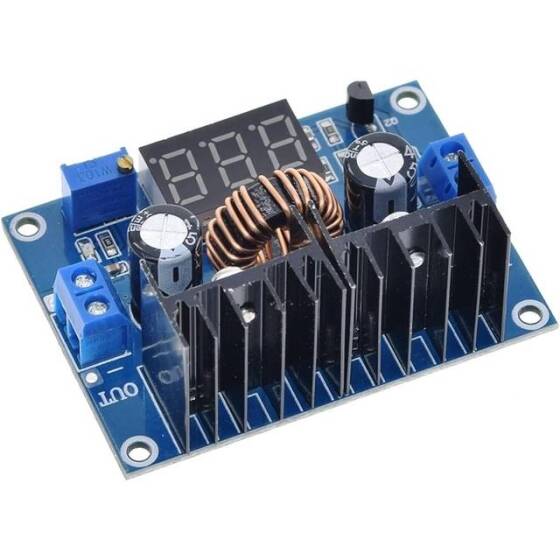 XH-M404 DC 4-40V 8A Voltage Regulator Module Digital PWM Adjustabl DC-DC Step Down Voltage Regulator DC XL4016E1 - 4