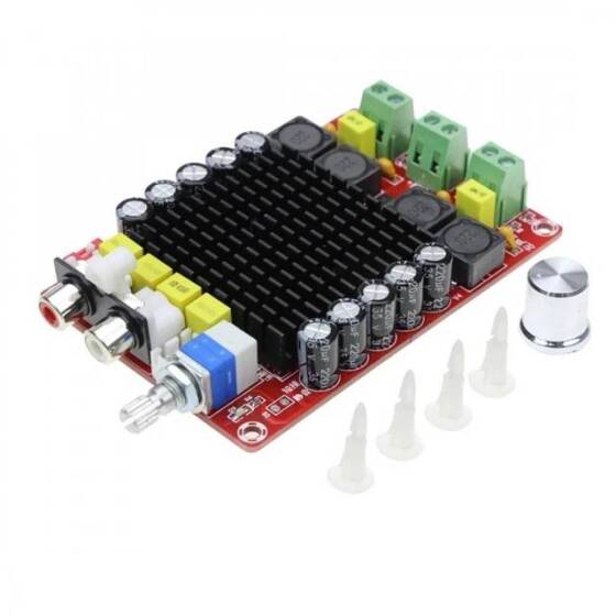 XH-M510 TDA7498 High Power Digital Power Amplifier Board 2x100W DC 14-32V - 1