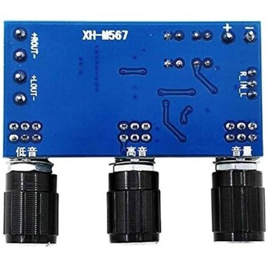 XH-M567 TPA3116D2 Digital Amplifier Board Dual Channel 2x80W Audio Power Amplifiers - 8