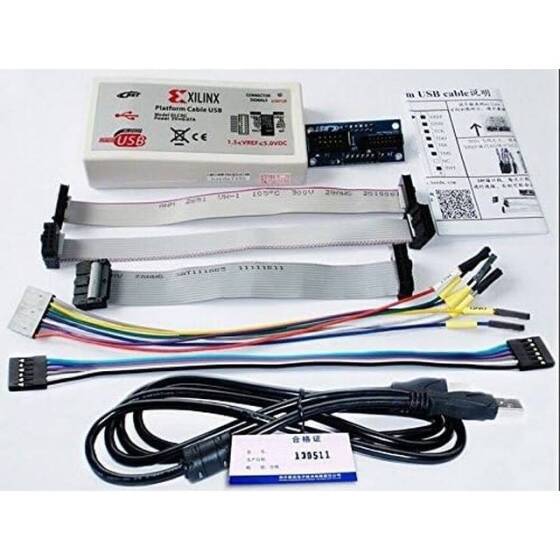 Xilinx Platform USB Download Cable Jtag Programmer for FPGA CPLD C-Mod XC2C64A - 1