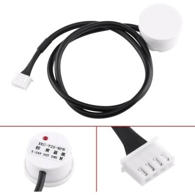 XKC-Y25 NPN DC5-12V Non Contact Liquid Level Sensor Induction Switch Outer Adhering Detector Fluid Controller - 4