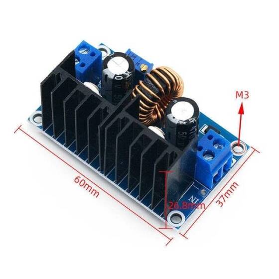 XL4016E1 Step Down Power Supply Module DC4-40v to DC1.25-36V 8A 200W - 12
