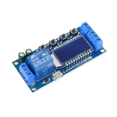 XY-LJ02 6-30V Micro USB Digital LCD Display Time Delay Relay Module Control Timer Switch Trigger Cycle Timing - 3