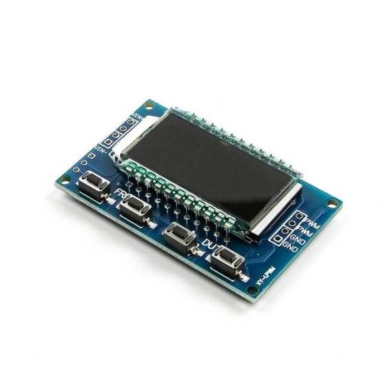 XY-LPWM Signal Generator PWM Pulse Frequency Duty Cycle Adjustable Module LCD Display 1Hz-150Khz 3.3V-30V PWM Board Module - 12
