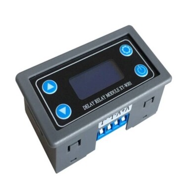 XY-WJ01 One Way Relay Module Delay Power Off DisConnect Trigger Relay Cycle Timing Circuit Switch With Case - 1
