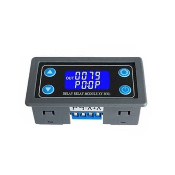 XY-WJ01 One Way Relay Module Delay Power Off DisConnect Trigger Relay Cycle Timing Circuit Switch With Case - 4