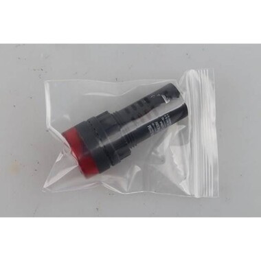 Yellow AC/DC36V 22mm AD16-22SM LED Signal Indicator Built-in Buzzer - 5