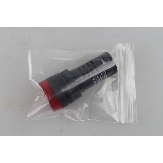 Yellow AC/DC36V 22mm AD16-22SM LED Signal Indicator Built-in Buzzer - 5