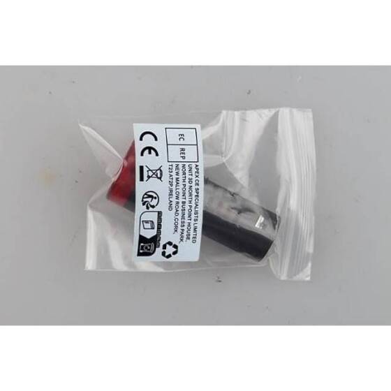 Yellow AC/DC48V 22mm AD16-22SM LED Signal Indicator Built-in Buzzer - 4