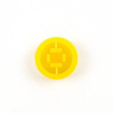 Yellow Round Cap For Square Tactile Switch - 4