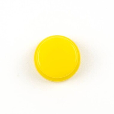 Yellow Round Cap For Square Tactile Switch - 5