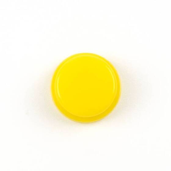 Yellow Round Cap For Square Tactile Switch - 5