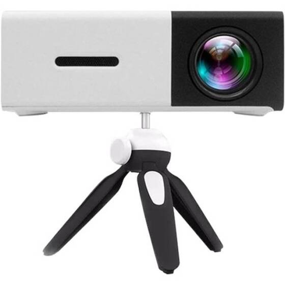 YG-300 Projector Blue Color Portable Entertainment Household Projector - 1