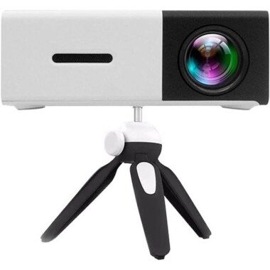 YG-300 Projector Yellow Color Portable Entertainment Household Projector - 1