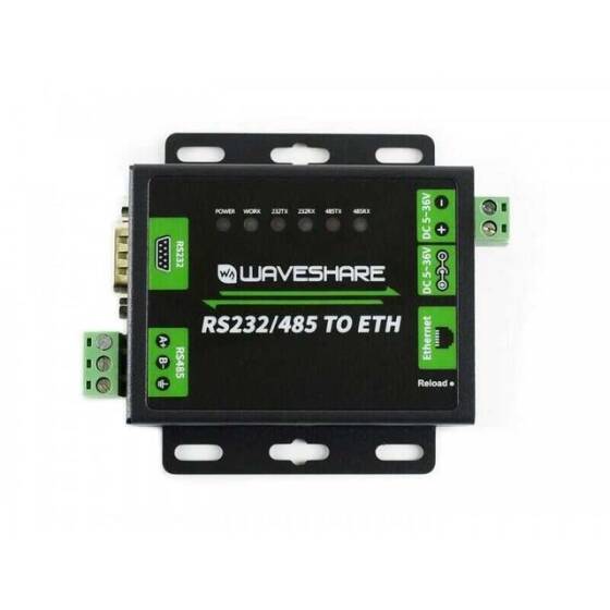 Endüstriyel RS232/RS485 - Ethernet Dönüştürücü - 4