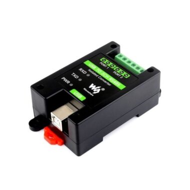 Endüstriyel USB'den 2 Kanal RS485 İzole Dönüştürücü - Orijinal FT2232HL Çip - WaveShare