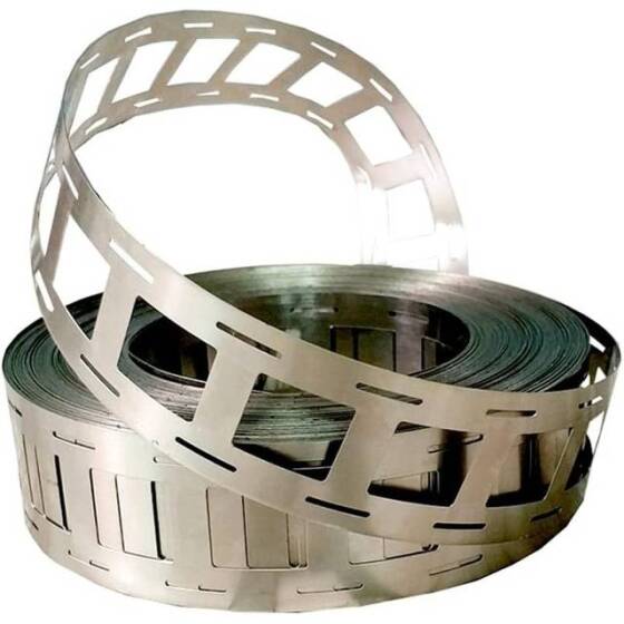 0-15x27mmx1M 20-25mm Nickel Plated Steel Strip For 18650-2P Battery Pack Welding - 1