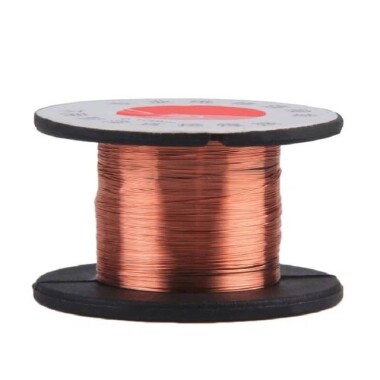 0.1mm Copper Solder Soldering Wire PPA Enamelled Reel Wire Repair Cable Free Scratch 11.5M/Roll Can be Soldered Directly - 1