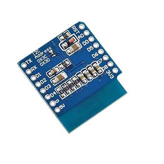 0.66 inch OLED Module IIC/I2C for D1 MINI - 3