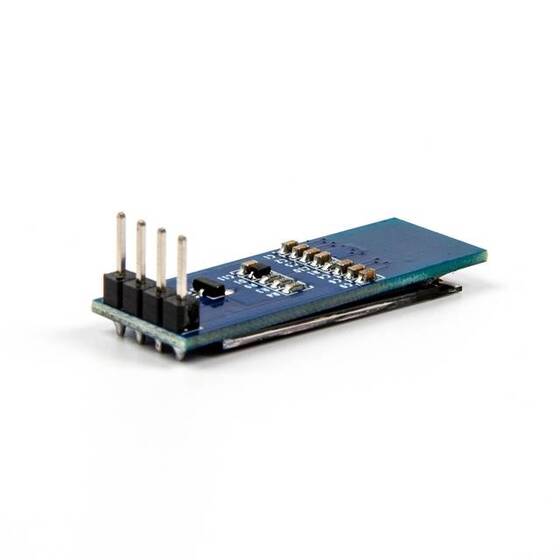 0.91 inch 128x32 I2C IIC Serial OLED LCD Display Module(With GND VCC) Blue SSD1306 Chip - 5