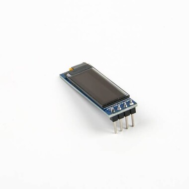 0.91 inch 128x32 I2C IIC Serial OLED LCD Display Module(With GND VCC) White SSD1306 Chip - 9