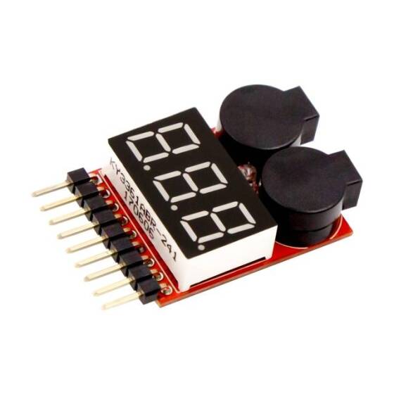 1-8S Lipo Battery Voltage Tester - 2