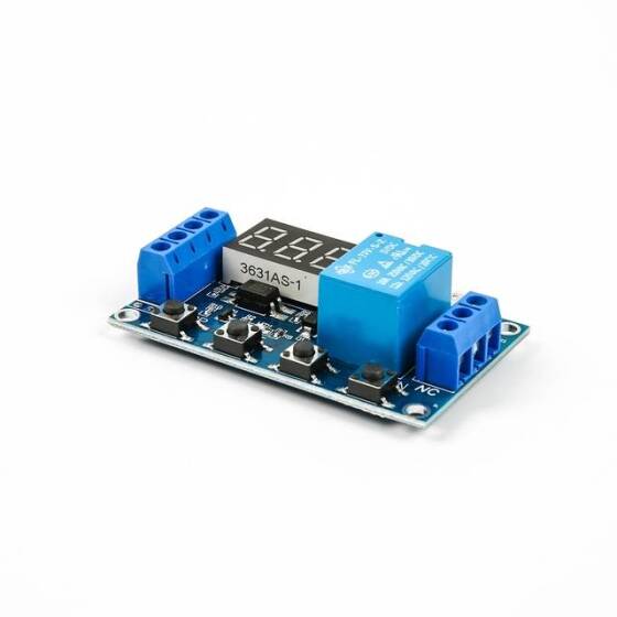 1 Channel Delay Power-Off Relay Module With Cycle Timing Circuit Switch - 4
