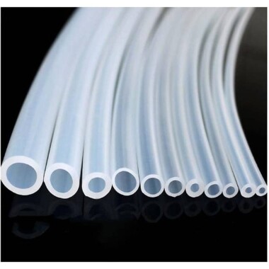 10Meters Transparent Silicone Tube Flexible Rubber Hose Drink Water Pipe Food Grade Connector ID 2mm X 4mm OD - 1