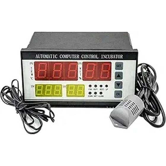 110V XM-18 Egg Incubator Controller Thermostat Hygrostat Full Automatic Control Multifunction Egg Incubator Control System (Double Circuit Board) - 2