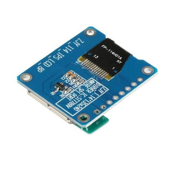 1.14 inch 135x240 RGB TFT IPS LCD Module 8 Pin ST7789 Chip - 3