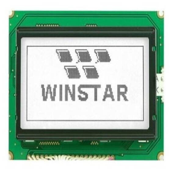 128x64 Graphic LCD Display White - WG12864A-TFH-V#N - 1
