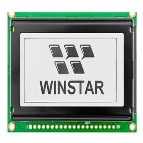 128x64 Graphic LCD Display White - WG12864B-TFH-V#N - 1