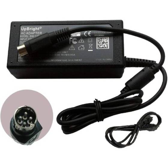 12V 3.5A 42W EU Plug Dual-Wire Integrated Power Adapter - 5