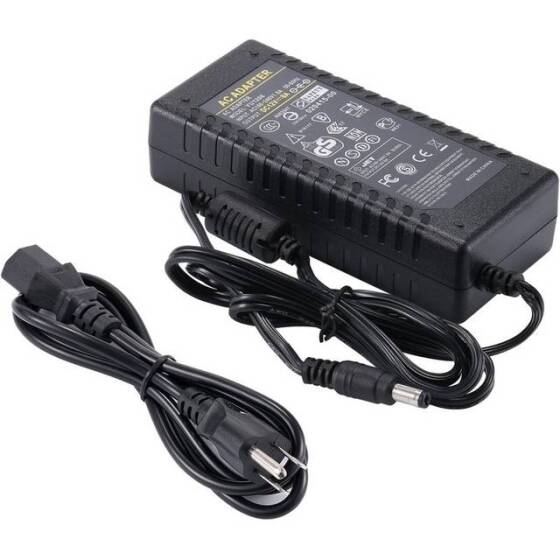 12V 6A 72W EU Plug Dual-Wire Integrated Power Adapter - 1