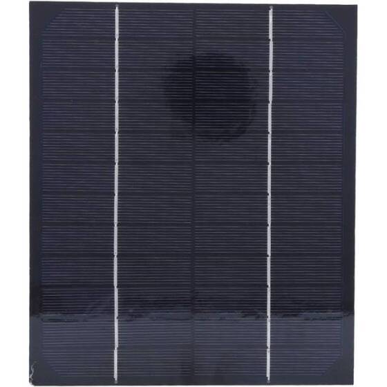 12V 6W Glue Drop Monocrystalline Solar Panel With DC Output Size:170x200x3mm - 1