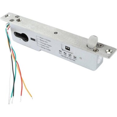 12V/24V Universal Two-Wire Electricity Mortise Lock UnLock After Power Failure Size:200x38x28mm - 1