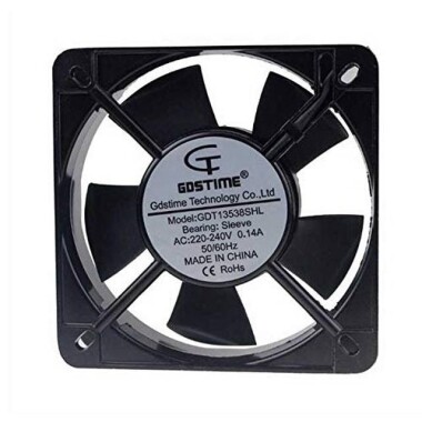 135x135x38mm 220V 25W Oil Containing Cooling Fan - 1