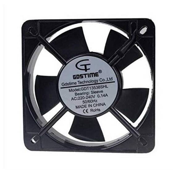 135x135x38mm 220V 25W Oil Containing Cooling Fan - 1