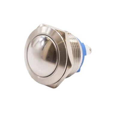 19H-Q1 19mm Domed Spring Metal Button - 1