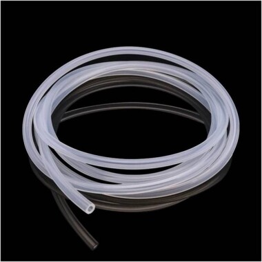 1Meter Transparent Silicone Tube Flexible Rubber Hose Drink Water Pipe Food Grade Connector ID 8mm X 14mm OD - 1